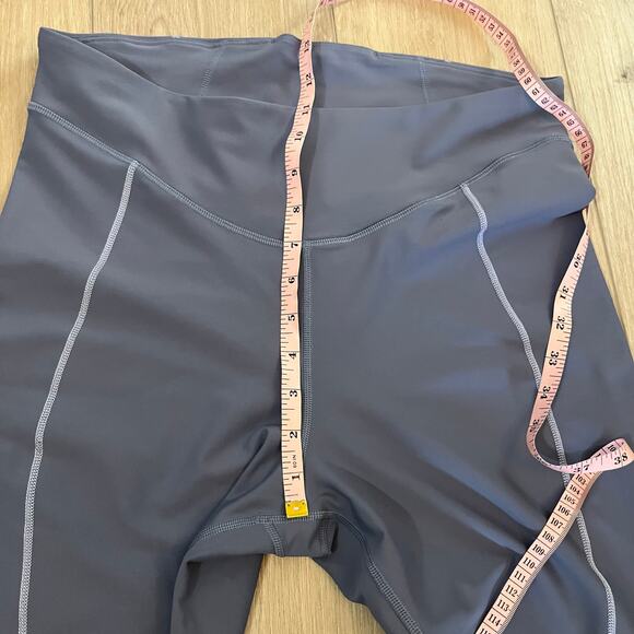 Old Navy Women’s Blue Dusk High Waist Powersoft 7/8 Leggings Sz L Tall - Picture 9 of 11